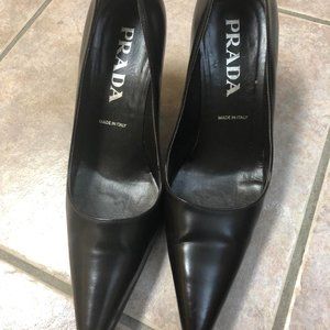 Prada Black Pumps size 6. Barely used